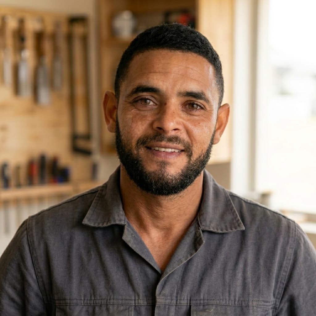 Michile Marcus, the handyman behind Mickey's Toolbox